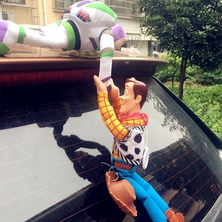 Đồ chơi nhồi bông nhân vật hoạt hình Toy Story 3D trang trí xe vui nhộn