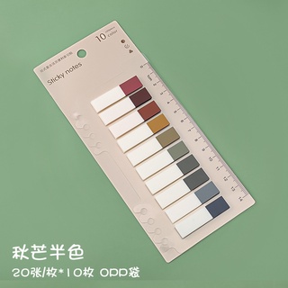 Ghi Chú Huỳnh Quang 20X10 Tờ Nhỏ Kèm Thước Kẻ Đa Năng - Thỏ Hồng VPP