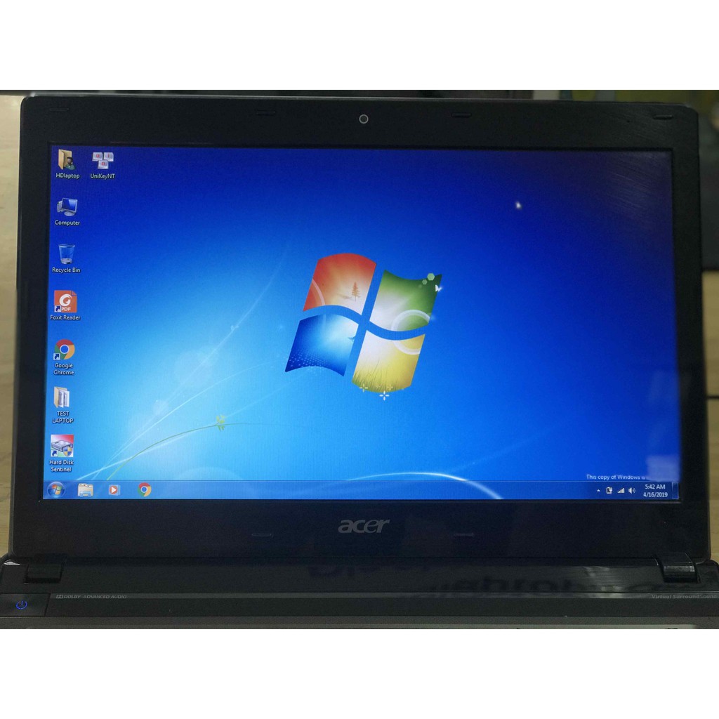 Laptop Acer Aspire 4750 Core I5 2430m Ram 4gb Hdd 320gb Intel Hd Graphics 3000 14 Inch 7311