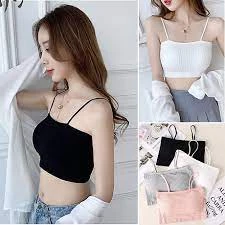 Áo Bra Nữ 2 dây gân có đệm mỏng, áo quây ngực cho nữ co giãn 4 chiều