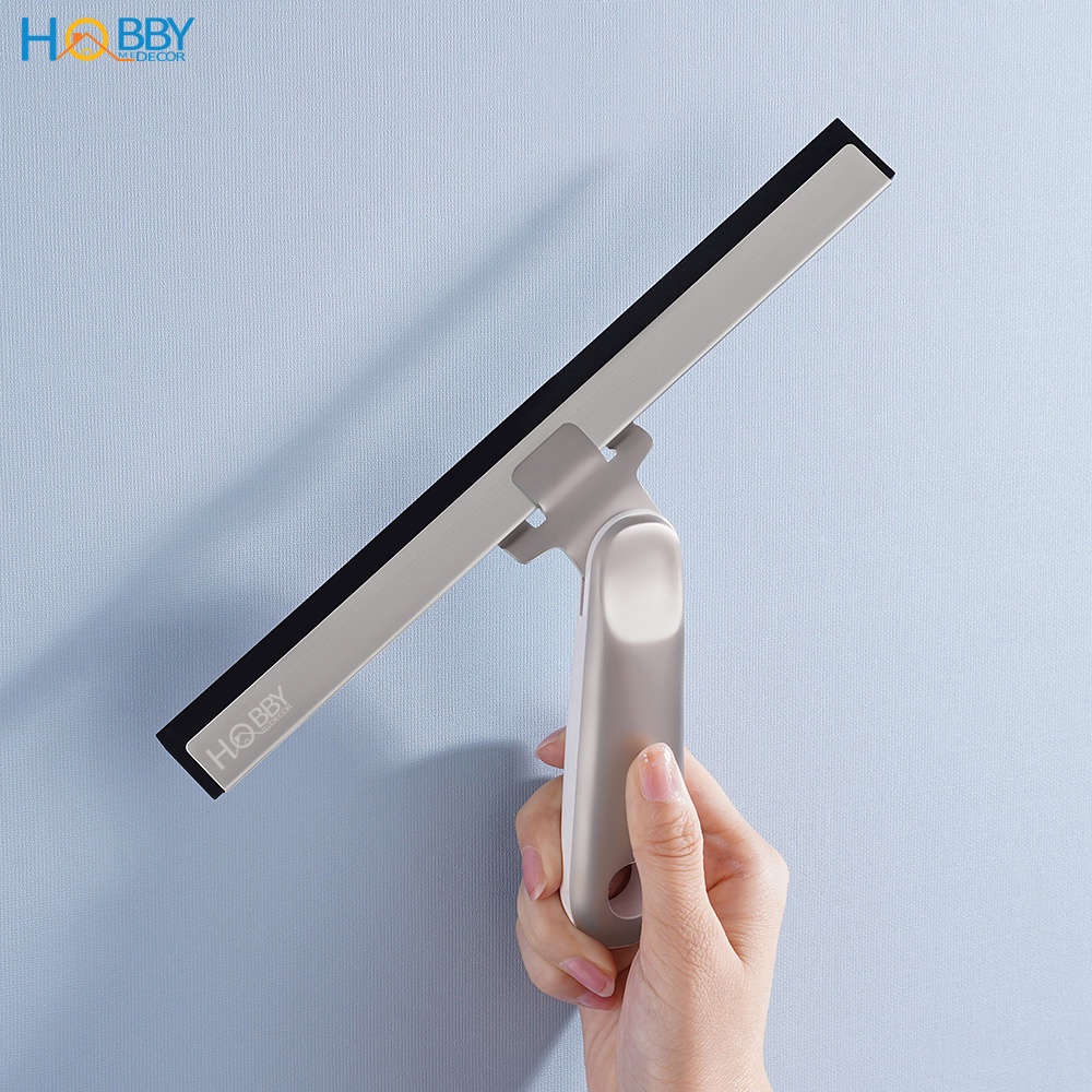 Cây gạt rửa kính gương lưỡi cao su cán inox 304 Hobby Home Decor RK1
