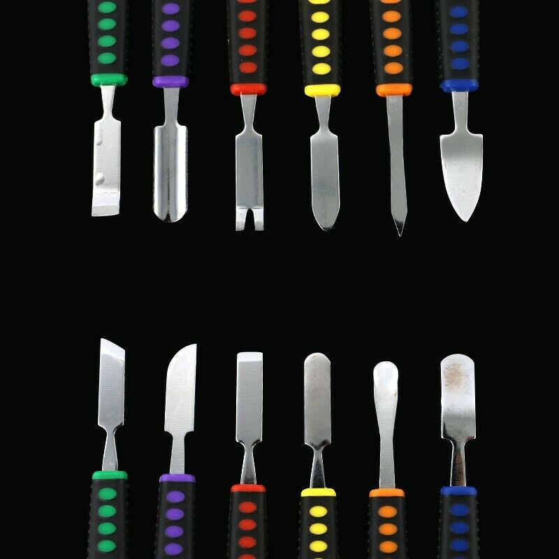 Kaisi 6 Cái Hai Đầu Kim Loại Spudger Bộ Cho iPhone iPad Máy Tính Bảng Điện Thoại Di Động Prying Mở Bộ Dụng Cụ Sửa Chữa Tay Bộ Dụng Cụ