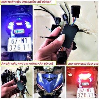 MẠCH CHỚP HAZA NHÁY CHỚP ĐÈN HẬU 2in1 EX 150 VÀ WINNER X CỰC ĐẸP