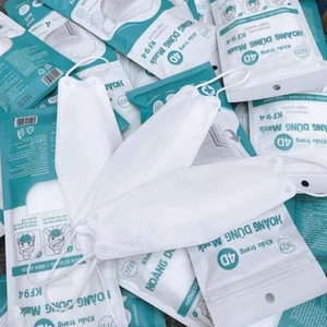 Khẩu trang KF94 MASK 4 lớp kháng khuẩn, kiểu dáng 4D Hàn Quốc hàng chính hãng chống bụi mịn