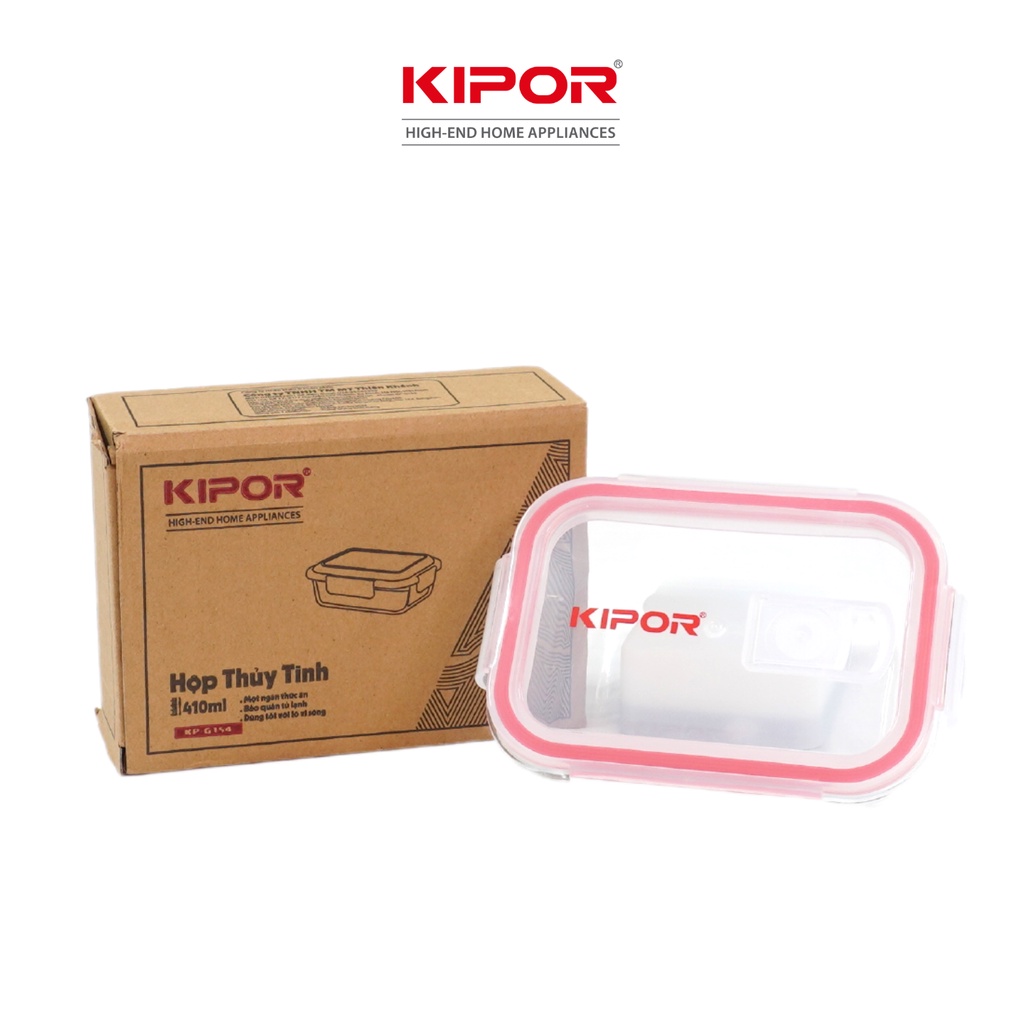 Ảnh Hộp cơm văn phòng KIPOR KP-HC01 - Thuỷ tinh cao cấp dùng được trong lò vi sóng - Chống tràn, tiện lợi - Hàng chính hãng 4