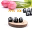10 Cái / lốc Mini Dễ Thương Các Bức Tượng Nhỏ Đen Yêu Tinh Nhựa Vườn Cổ Tích