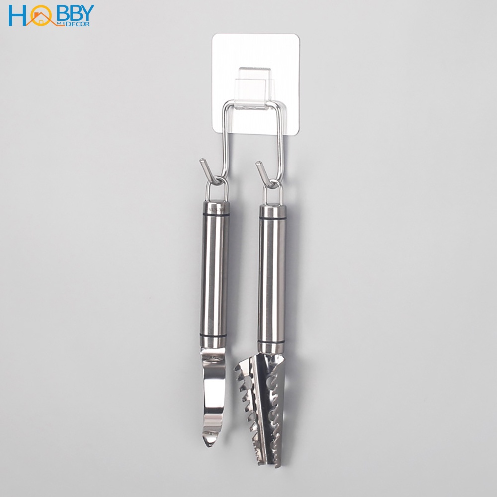 Móc treo đồ bếp dán tường inox 304 bằng sticker Hobby home decor MTST
