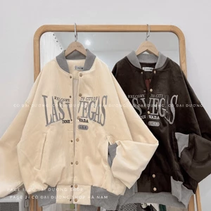 ÁO KHOÁC NHUNG BOMBER NỮ FORM RỘNG HÀN QUỐC SIÊU XINH THỜI TRANG CÁ TÍNH HOTTREND 2022 HIYU STORE
