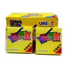 Giấy note vàng Uni-T 3x2 3x3 3x4 3x5 | Shopee Việt Nam