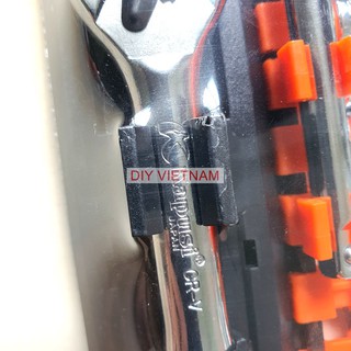 BỘ TUÝP KHẨU 1/4 K-9818 KAPUSI-BỘ TAY VẶN KÈM KHẨU VẶN ỐC