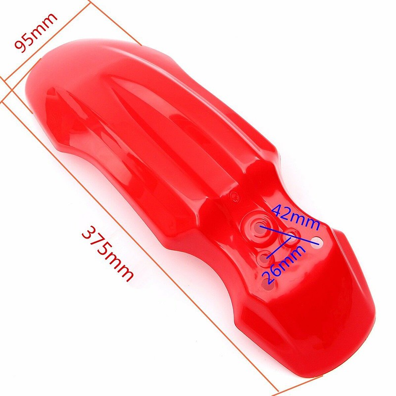 Tấm bảo vệ bùn bánh trước bằng nhựa cho xe đạp địa hình CRF50 7