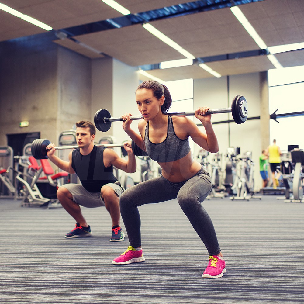 Ảnh OneTwoFit Bộ đĩa tạ tập gym 50kg tạ tay dụng cụ gym đa năng Bộ Tạ Tay Đa Năng 3