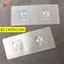 2 Miếng dán kệ góc inox 304 dán tường nhà tắm miếng dán thay thê