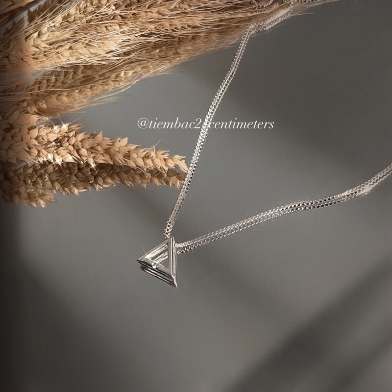 Ảnh Dây chuyền bạc Triangle, Dây chuyền Tiệm bạc 21Centimeters 4