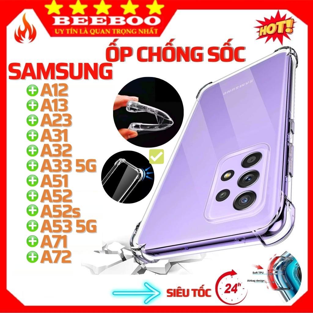 Ốp lưng samsung A53 5g/A23/A31/A32 5G/A33 5G/A51/A52/A52s/A71/A72/A12/A13/A73/M33/M51/M53/A04s -Trong suốt Bảo vệ Camera