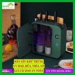 MÁY SẤY KHỬ TRÙNG UV DAO, ĐŨA, THÌA. CÓ GIÁ CÀI DAO AN TOÀN "BAHAMAR" Có các hạt đèn khử trùng tia cực tím sâu UVC — ảnh 1
