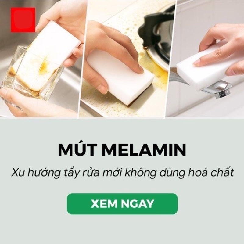 Bọt biển Melanin làm sạch mọi vết bẩn