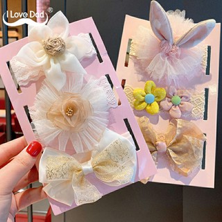 Set 3 Băng đô hoa xinh xắn cho Công Chúa BHBD5 - Trang sức Bé Heo
