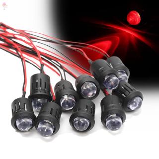 Set 10 dây bóng đèn LED 12V 10mm siêu sáng chất lượng cao