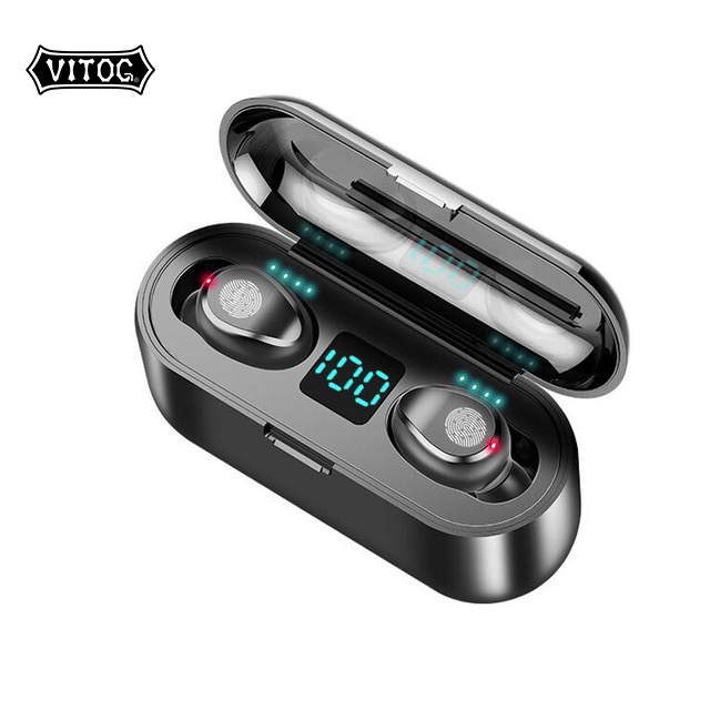 Đánh giá Tai nghe Vitog F9 TWS Bluetooth 5.0: Nghe nhạc hay, giá chỉ 176K?