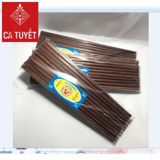 ĐŨA ĂN GỖ TRẮC BỘ 10 ĐÔI CAO CẤP KHÔNG CONG VÊNH - HÀNG XUẤT TRUNG- ẢNH THẬT
