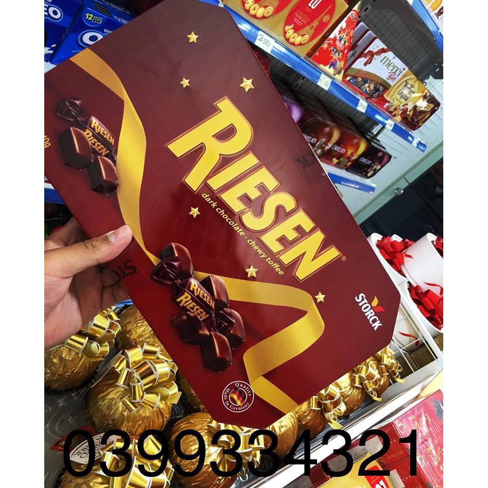 Kẹo socola Riesen hộp sắt | Shopee Việt Nam