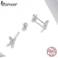 Bamoer Bông Tai bạc 925 Đính Đá zircon sce1116
