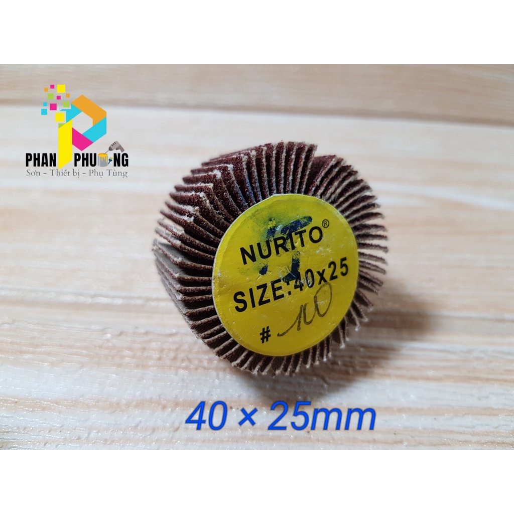 ĐÁ MÀI NHÁM HÌNH TRỤ NURITO 8000 VÒNG/ PHÚT NHẬT BẢN CÁC LOẠI (NHÁM XẾP HÌNH TRỤ)