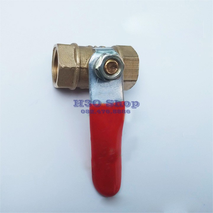 Bộ Van Khóa Ống Hơi Tưới Phun Sương 8mm - 2 Đầu Gắn Ống 8mm Tưới Phun sương Vườn lan, vườn ươm