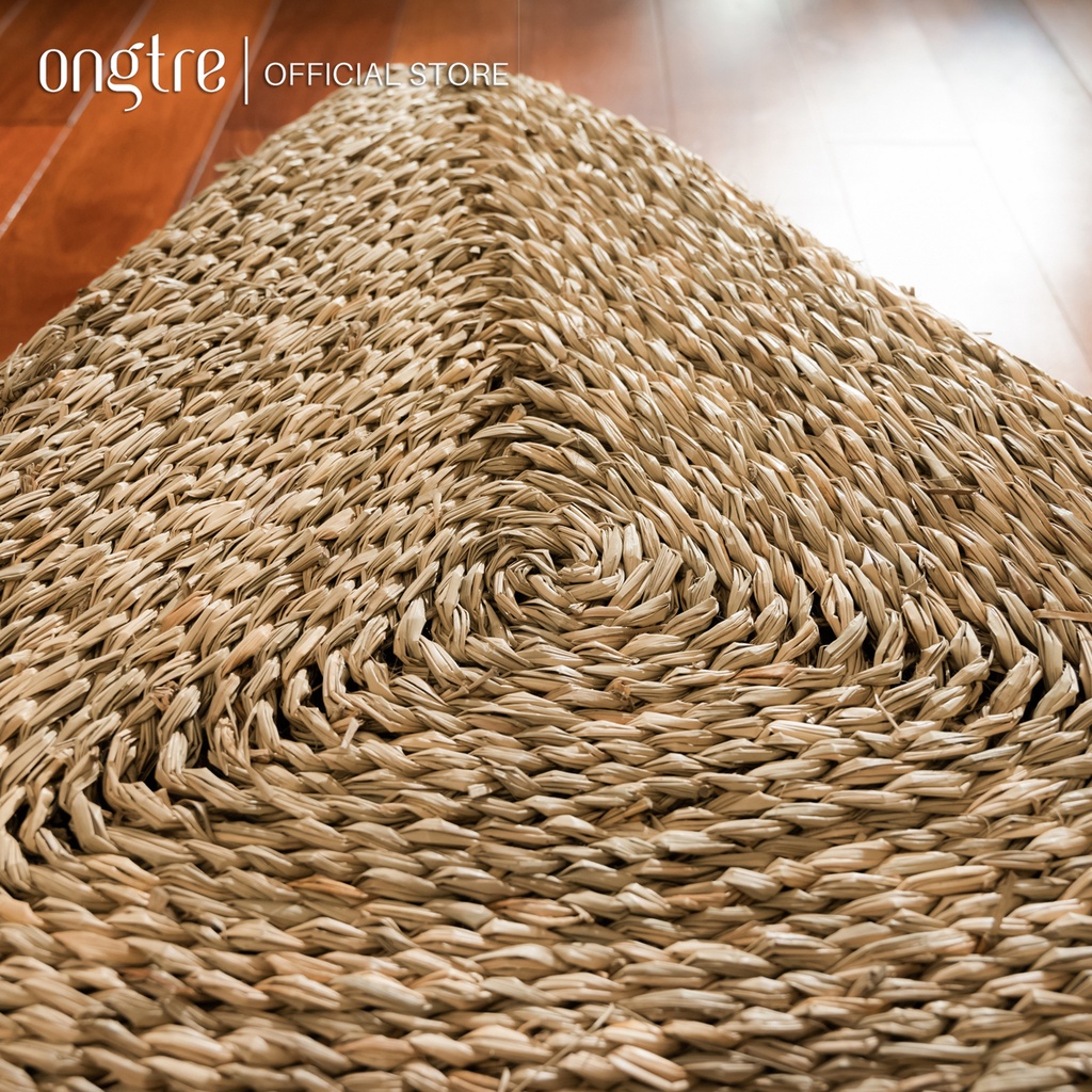 Thảm Cói Hình Sao ONGTRE 100/120/150/180cm - Thảm Trải Sàn Decor, Trang Trí Phòng Khách, Chụp Ảnh, Handmade