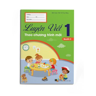 Sách - Combo 4 Cuốn Luyện Viết Theo Chương Trình Mới Dành Cho Học Sinh Lớp 1