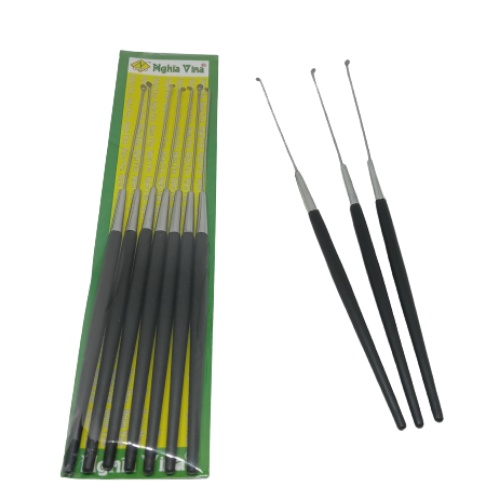 Combo 10 cây móc ráy tai trơn đen-Dụng cụ lấy ráy tai | Shopee Việt Nam