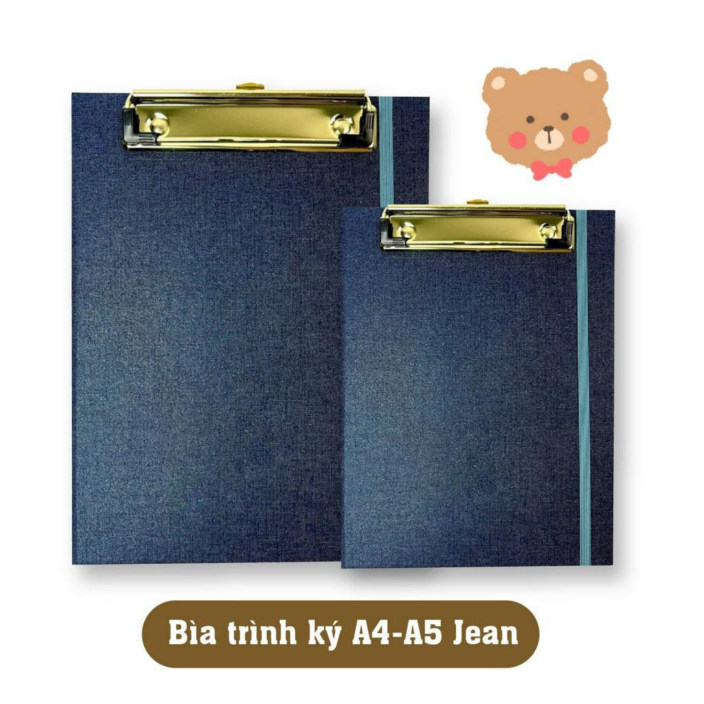 Bìa trình ký A4 & A5 + Sổ Notepad 100 trang cao cấp | Shopee Việt Nam