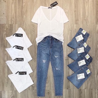Quần baggy+quần jean