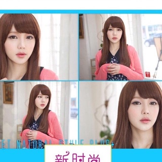 Tóc Mái Giả Chéo phong cách Hàn Quốc giống tóc thật Hamin