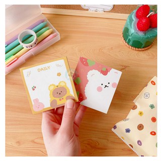 GIẤY NOTE GẤU TRẮNG VÀ GẤU NÂU