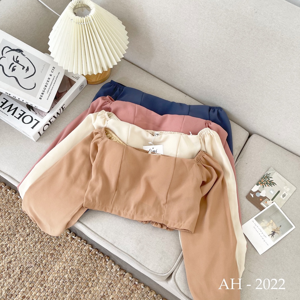 SET ÁO DÀI TAY QUẦN NGẮN MÀU DỄ THƯƠNG - NALY SET