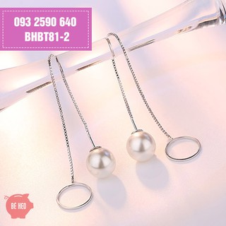 Bông tai ngọc nhân tạo dài BHBT81