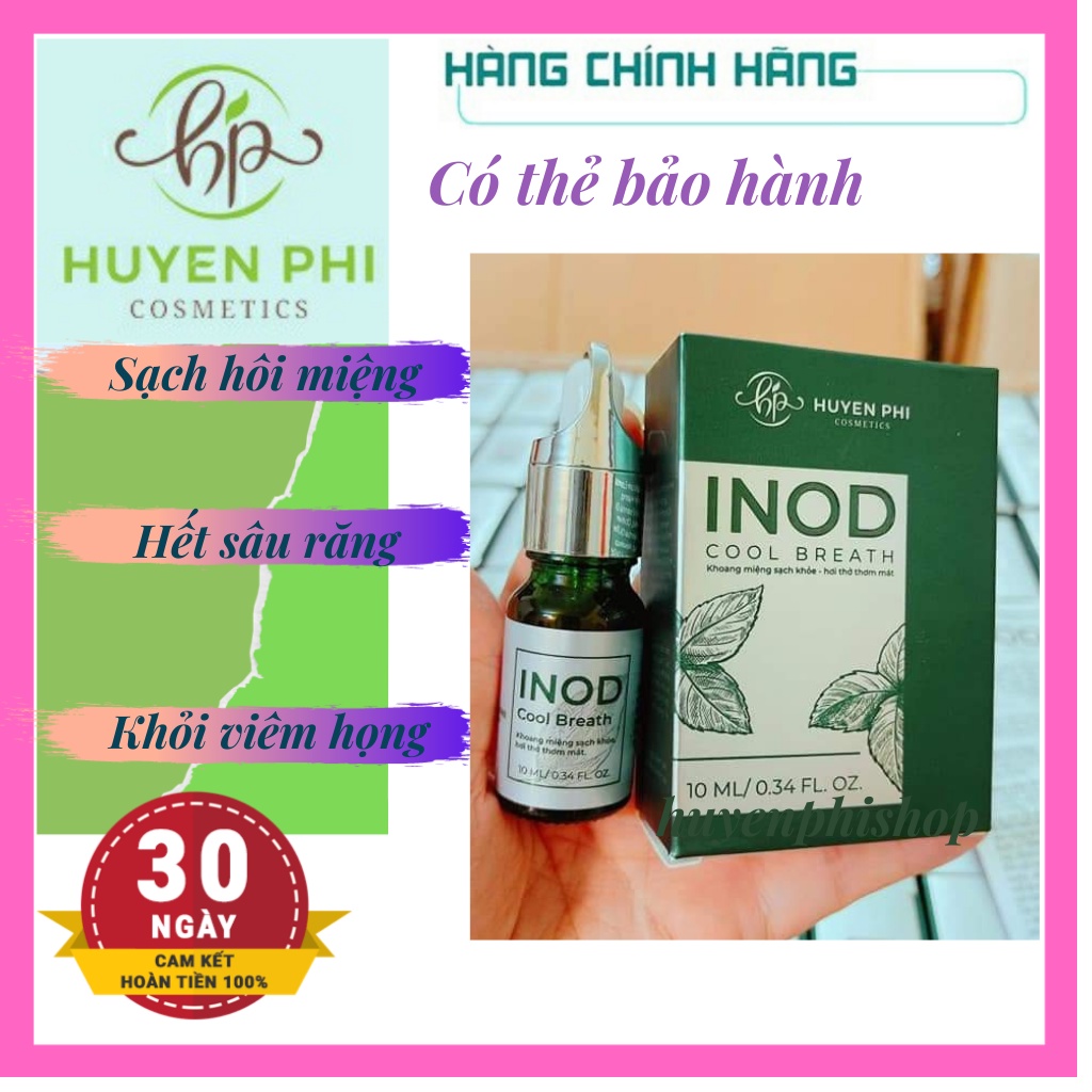 Inod Trị Hôi Miệng: Bí Quyết Đánh Bay Mùi Hơi Thở