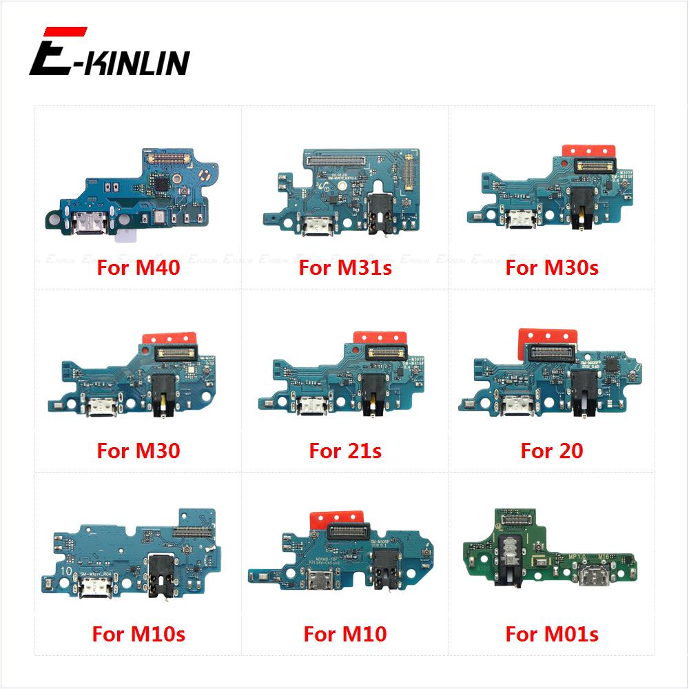 Đế sạc nguồn Cổng sạc USB Bảng cắm có Mic Flex cho Samsung Galaxy M10 M20 M30 M40 M01s M02s M10s M21s M30s M31s Thay thế các bộ phận