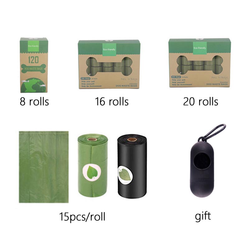 Túi đựng chất thải chó Rolls Pet thân thiện môi trường, phân hủy sinh học, dùng ngoài trời