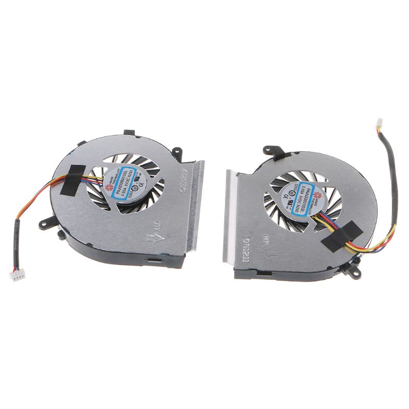 1 Cặp Quạt Tản Nhiệt 4pins Cho Laptop Msi Ge62Vr Gp62Mvr Gl62M