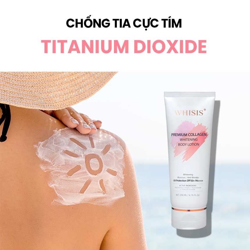 Kem Body WHISIS Premium Collagen - Hiệu quả