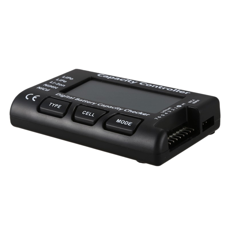 2.1 "RC Cell Meter-7 Bộ kiểm tra dung lượng pin kỹ thuật số / Bộ điều khiển cho NiCd / NiMH / LiPo / LiFe / Li-ion