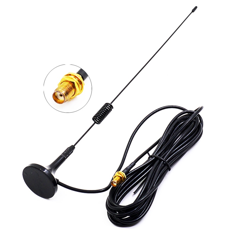 UT-106UV SMA-Nữ Xe Ô Tô Ăng Ten Băng Đô Kép Từ Tính Cho UV-5R UV-82 UV-9R Bộ Đàm