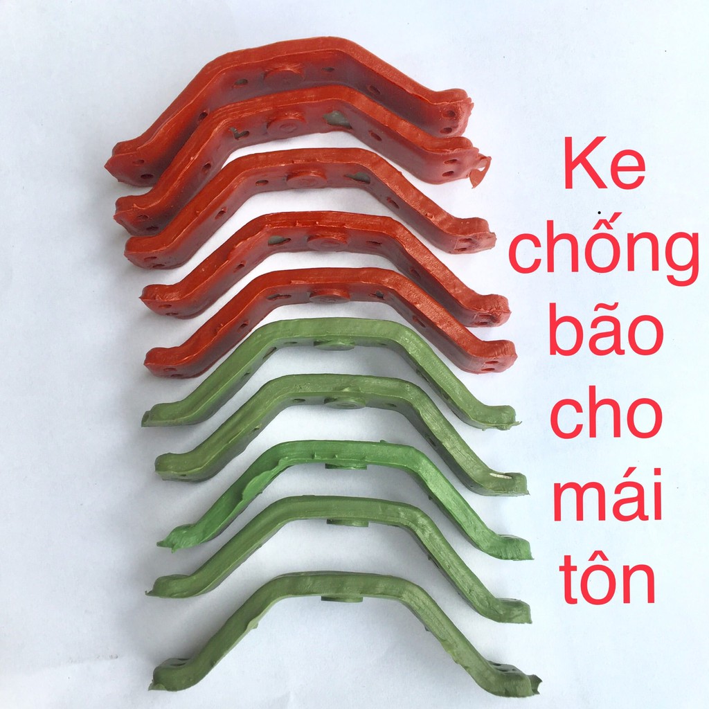 Ke chống bão, nẹp chống bão mái tôn hộp 100 chiếc | Shopee Việt Nam