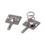 YJCNELCR 50 Cặp Pin AA hoặc AAA Tông Màu Bạc Lò Xo Tiếp Xúc Tấm Niken Thay Thế