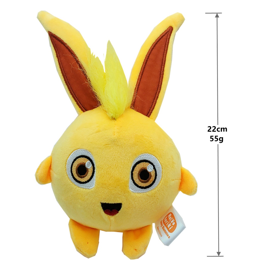 PF Sunny Bunnies Bunny Sang Trọng Đồ Chơi Búp Bê Nhồi Bông Trang Trí Nhà Đồ Chơi Cho Trẻ Em Quà Tặng Cho Trẻ Em Búp Bê Mềm Dễ Thương Hoạt Hình Gi