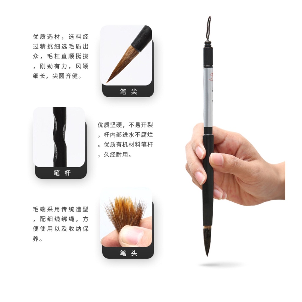 Bút lông luyện cầm đúng tư thế