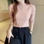 Áo Len Tay Lửng Cao Cổ Thiết Kế Mỏng Kiểu Dáng Mới Thời Trang Dành Cho Mùa Thu Đông